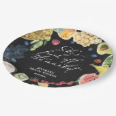 Ze is van de markt | schoolbord-Vrijgezellenfeest Papieren Bordje (Gekanteld)