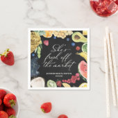 Ze is van de markt | schoolbord-Vrijgezellenfeest Servet (Insitu)