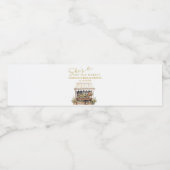 Ze is van de markt Vrijgezellenfeest flesetiket Waterfles Etiket (Enkel label)