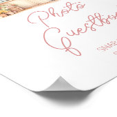 Ze is van de markt Vrijgezellenfeest foto gastenbo Poster (Hoek)