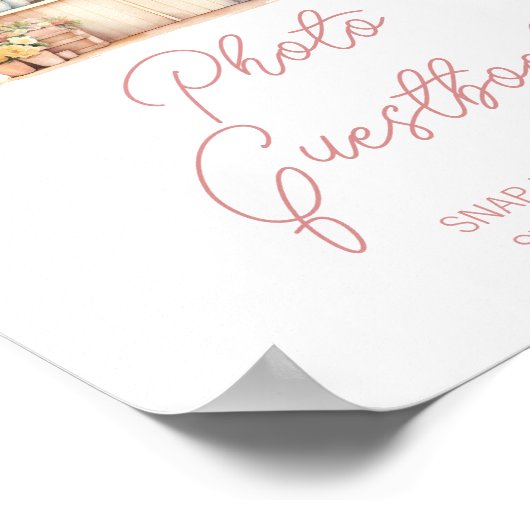 Ze is van de markt Vrijgezellenfeest foto gastenbo Poster (Hoek)