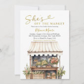 Ze is van de markt Vrijgezellenfeest Kaart (Voorkant)