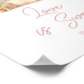 Ze is van de markt Vrijgezellenfeest liefde is lie Poster (Hoek)