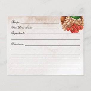 Ze is van de markt Vrijgezellenfeest recept Informatiekaartje