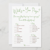 Ze is van de markt Vrijgezellenfeest spel Kaart (Voorkant)