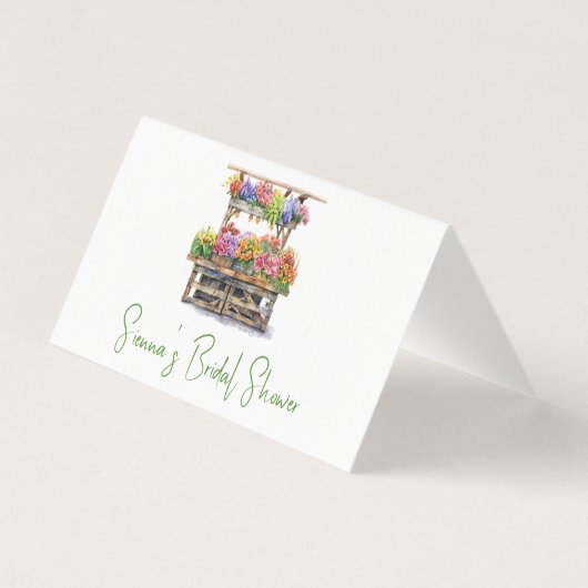 Ze is van de markt Vrijgezellenfeest tafeltekens Kaart (Achterkant)