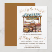 Ze is van de markt! Vrijgezellenfeest van de bakke Kaart (Voorkant / Achterkant)