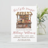 Ze is van de markt! Vrijgezellenfeest van de bakke Kaart (Staand voorkant)