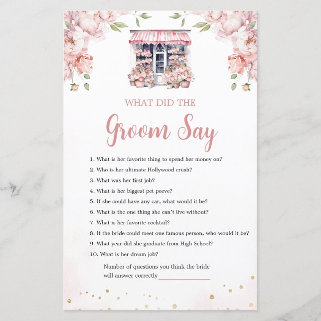 Ze is van de markt Vrijgezellenfeest wat bruidegom (Voorkant)