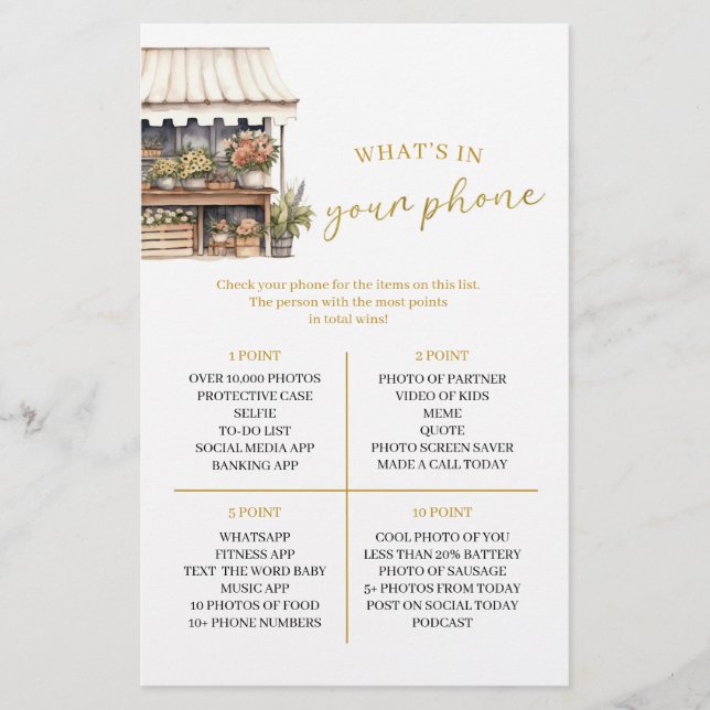 Ze is van de markt wat er in je telefoonspel zit (Voorkant)