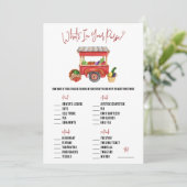 Ze is van de markt! Wat zit er in je tas? Spel Kaart (Staand voorkant)