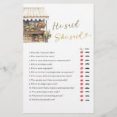 Ze is van de markt, zei hij, ze zei dat het spel (Voorkant)