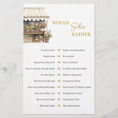 Ze is van de markt, zou ze liever spelen (Voorkant)