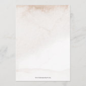 Ze is van het Market Farmers Market Vrijgezellenfe Menu (Achterkant)