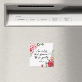 Ze is veel waardevoller dan juwelen poster magneet (Insitu (Vaatwasser))