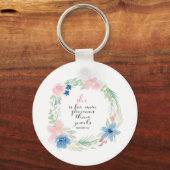 Ze is veel waardevoller dan juwelen - Proverbs 31 Sleutelhanger (Voorkant)