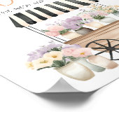 Ze is vers van de markt advies en wensen poster (Hoek)