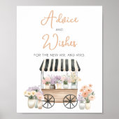 Ze is vers van de markt advies en wensen poster (Voorkant)