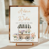 Ze is vers van de markt advies en wensen poster