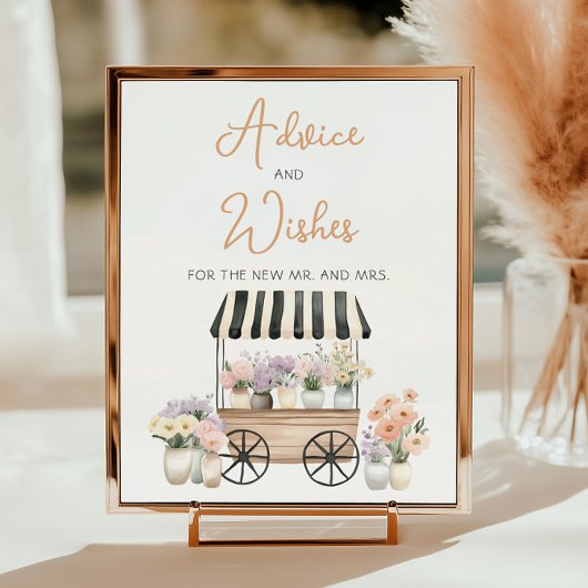 Ze is vers van de markt advies en wensen poster