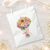 Ze is vers van de markt bedankzakje (Geknipt)