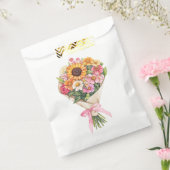 Ze is vers van de markt bedankzakje (Gezegeld)