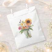 Ze is vers van de markt bedankzakje (Geknipt)