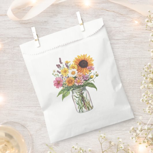 Ze is vers van de markt bedankzakje (Geknipt)