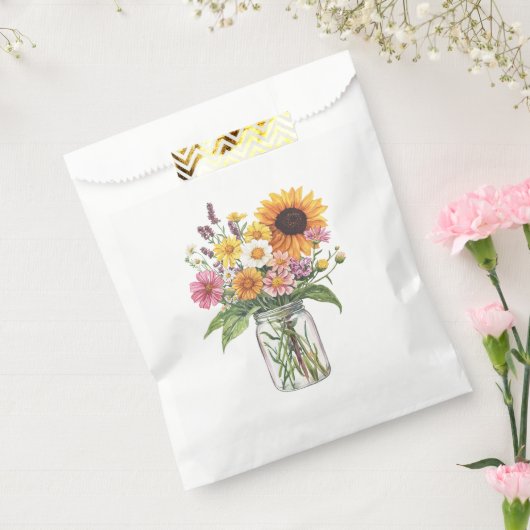 Ze is vers van de markt bedankzakje (Gezegeld)