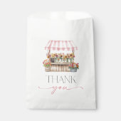 Ze is vers van de markt bedankzakje (Voorkant)