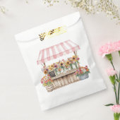 Ze is vers van de markt bedankzakje (Gezegeld)