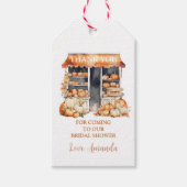 Ze is vers van de markt Bloemen Vrijgezellenfeest Cadeaulabel (Voorkant)