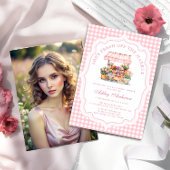 Ze is vers van de markt Bloemen Vrijgezellenfeest Kaart