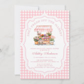 Ze is vers van de markt Bloemen Vrijgezellenfeest Kaart (Voorkant)