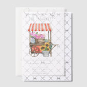 Ze is vers van de markt Bruids douche Vellum Uitnodigingen (Offset (Uitnodiging))