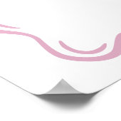 Ze is vers van de markt bruids welkom poster (Hoek)