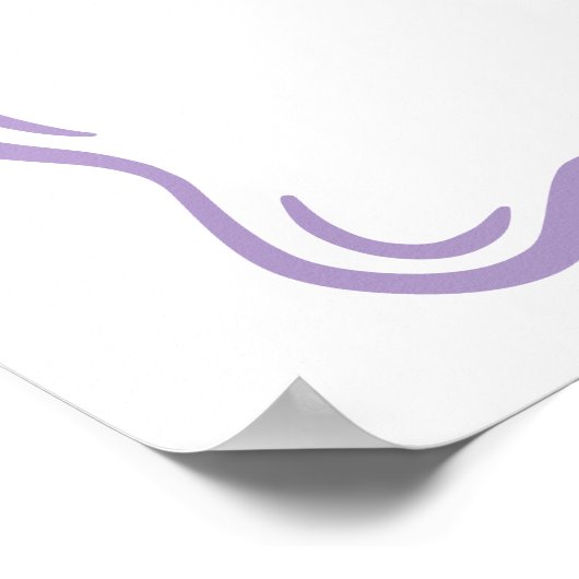 Ze is vers van de markt bruids welkom poster (Hoek)