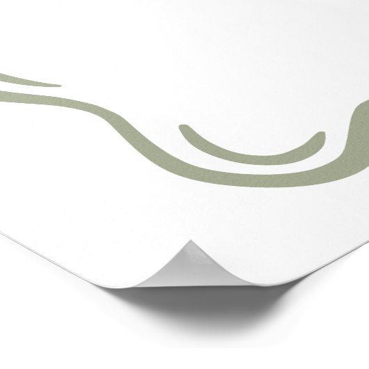 Ze is vers van de markt bruids welkom poster (Hoek)