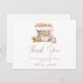 Ze is vers van de markt Bruidsfeest Dank je wel Bedankkaart (Voorkant / Achterkant)