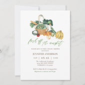 Ze is vers van de markt bruidsmeisjesfeest  kaart (Voorkant)