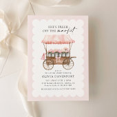 Ze is vers van de markt Floral Vrijgezellenfeest Kaart