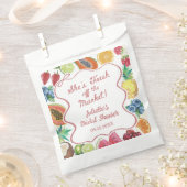 Ze is vers van de markt Fruit Bruidsdouche Bedankzakje (Geknipt)