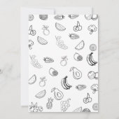 Ze is vers van de markt grillig Vrijgezellenfeest Kaart (Achterkant)