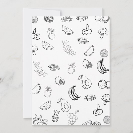 Ze is vers van de markt grillig Vrijgezellenfeest Kaart (Achterkant)