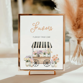 Ze is vers van de markt gunsten poster