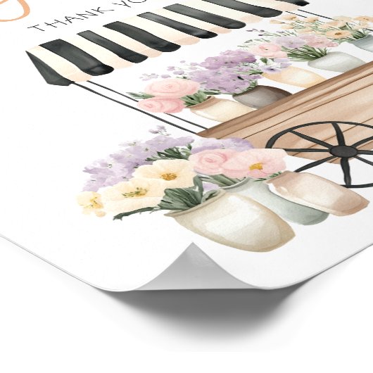 Ze is vers van de markt Kaarten en geschenken Poster (Hoek)