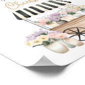 Ze is vers van de markt Mimosa bar Poster (Hoek)