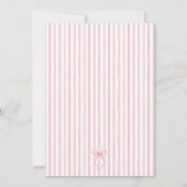 Ze is vers van de markt roze Vrijgezellenfeest Kaart (Achterkant)