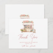 Ze is vers van de markt Vrijgezellenfeest dank u Bedankkaart (Voorkant / Achterkant)