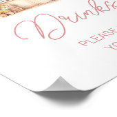 Ze is vers van de markt Vrijgezellenfeest Drinken Poster (Hoek)